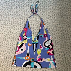 Pucci Halter Top